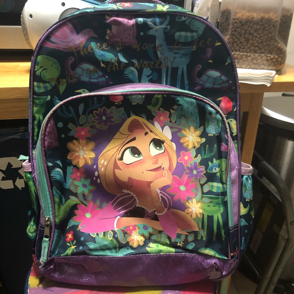 disney rapunzel  backpack